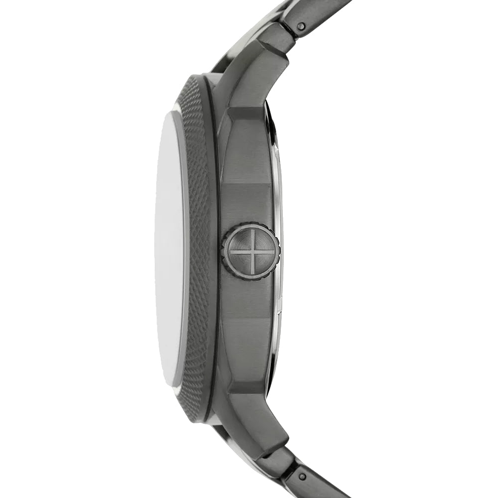 Fossil Machine Men's 49mm Smoke Bracelet Watch - Black Dial