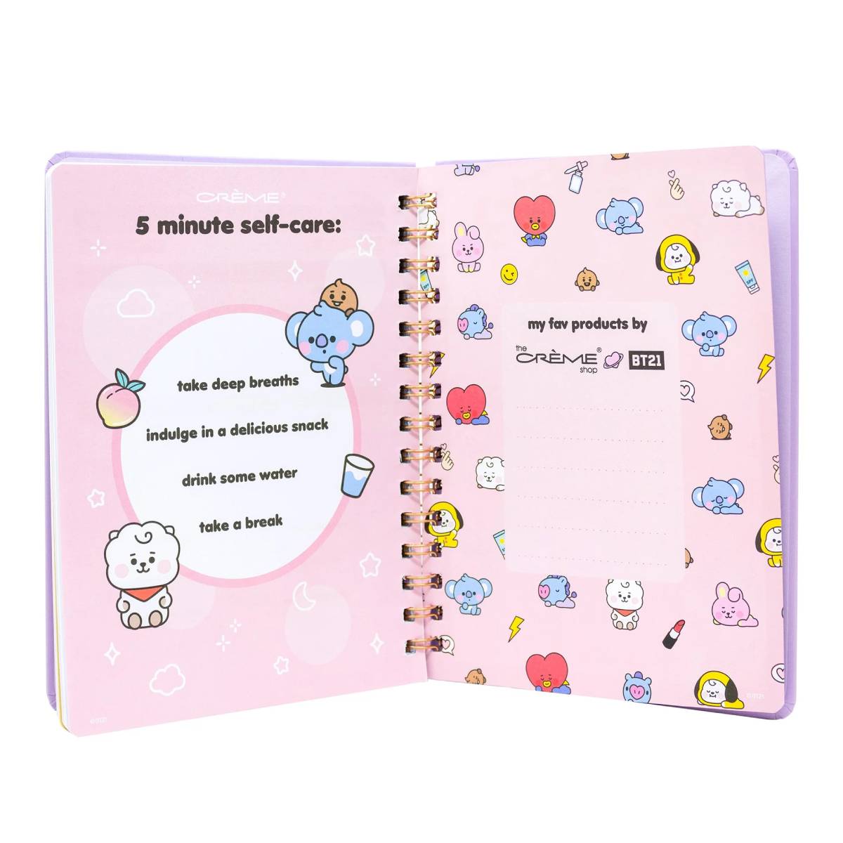 The Creme Shop BT21 Baby Skincare Diary
