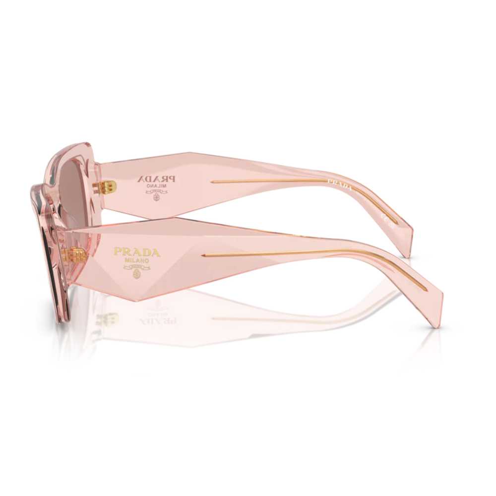 Prada PR08YS5119Q1 Women's Rectangle Solid Color Sunglasses