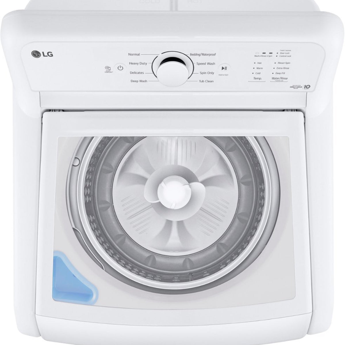LG WT6105CW 4.1 cu. ft. Top Load Washer with 4-Way Agitator - White