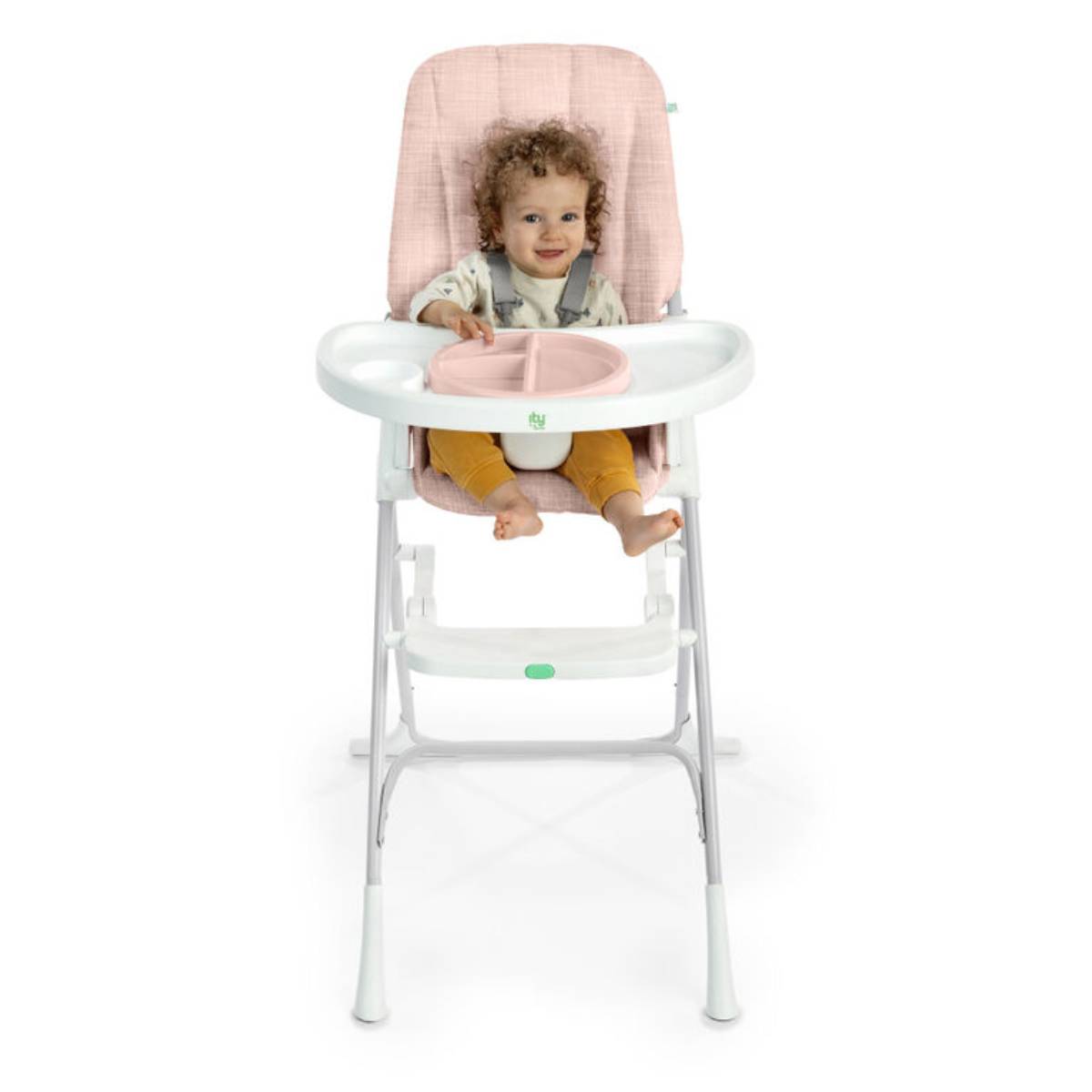 Ingenuity Sun Valley Compact Folding High Chair - Pink
