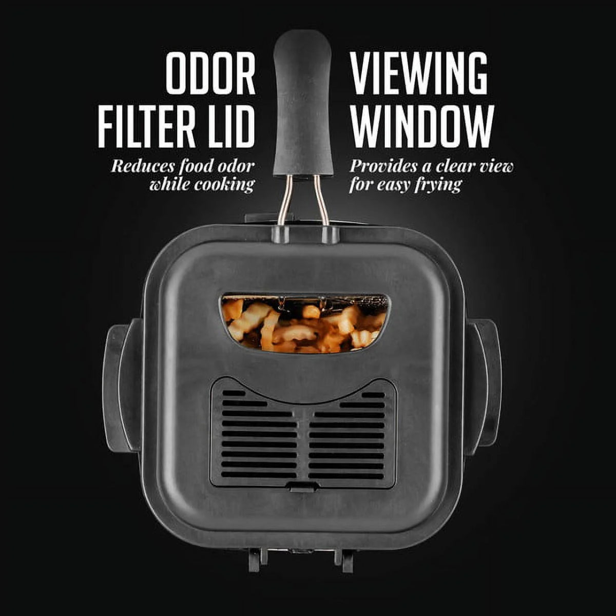 Ovente FDM1501BR 1.5 L Electric Deep Fryer with Removable Basket - Silver