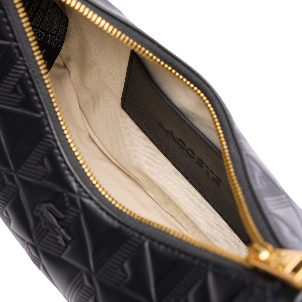 Lacoste Maheki Half Moon Bag - Black