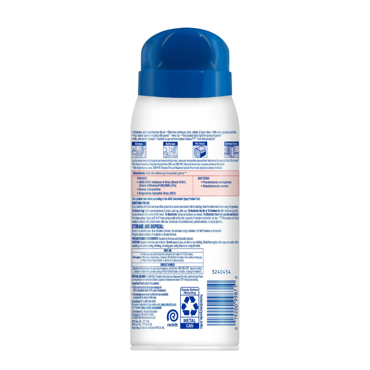 Lysol NeutraAir 10 oz 2-In-1 Disinfectant Spray