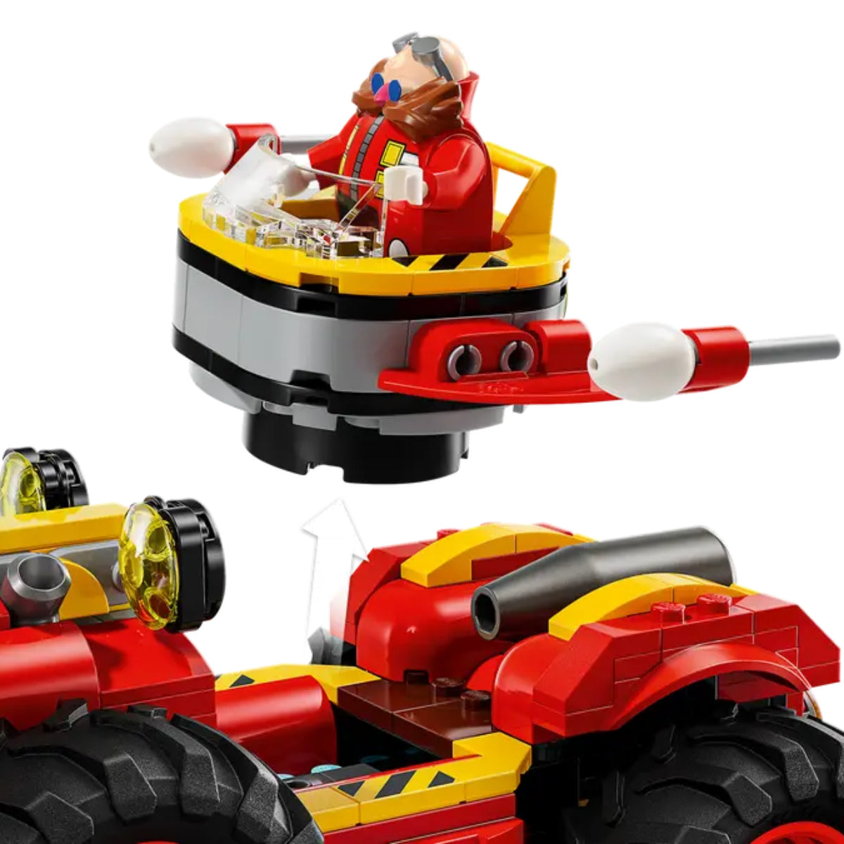 LEGO Super Sonic vs Egg Drillster Buildable Toy Set (590-Pieces)