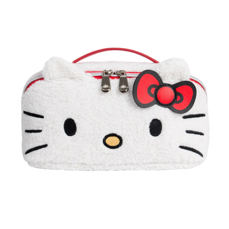 Hello Kitty Unfold Travel Bag - White/Red
