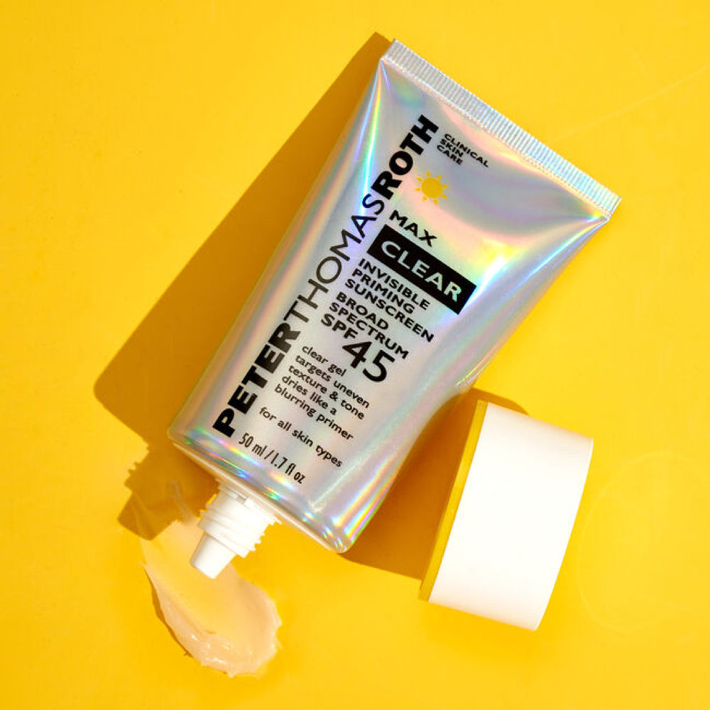 Peter Thomas Roth Max Clear Invisible Priming Broad Spectrum SPF 45 1.7 oz Sunscreen Lotion