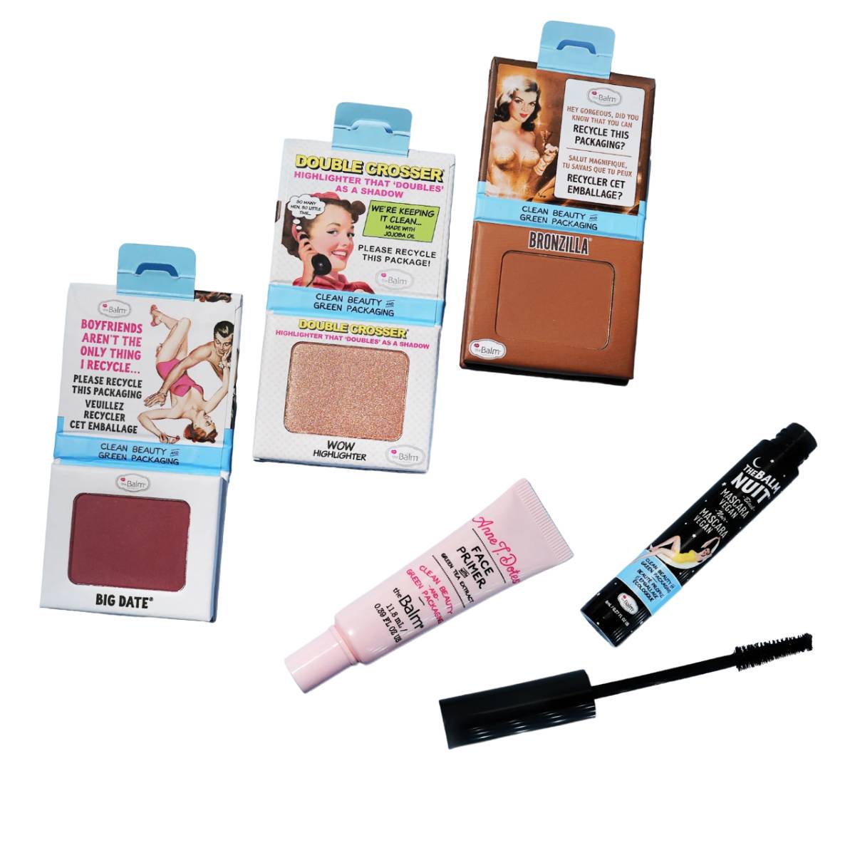 theBalm Clean and Green Travel Kit (5-Pieces)