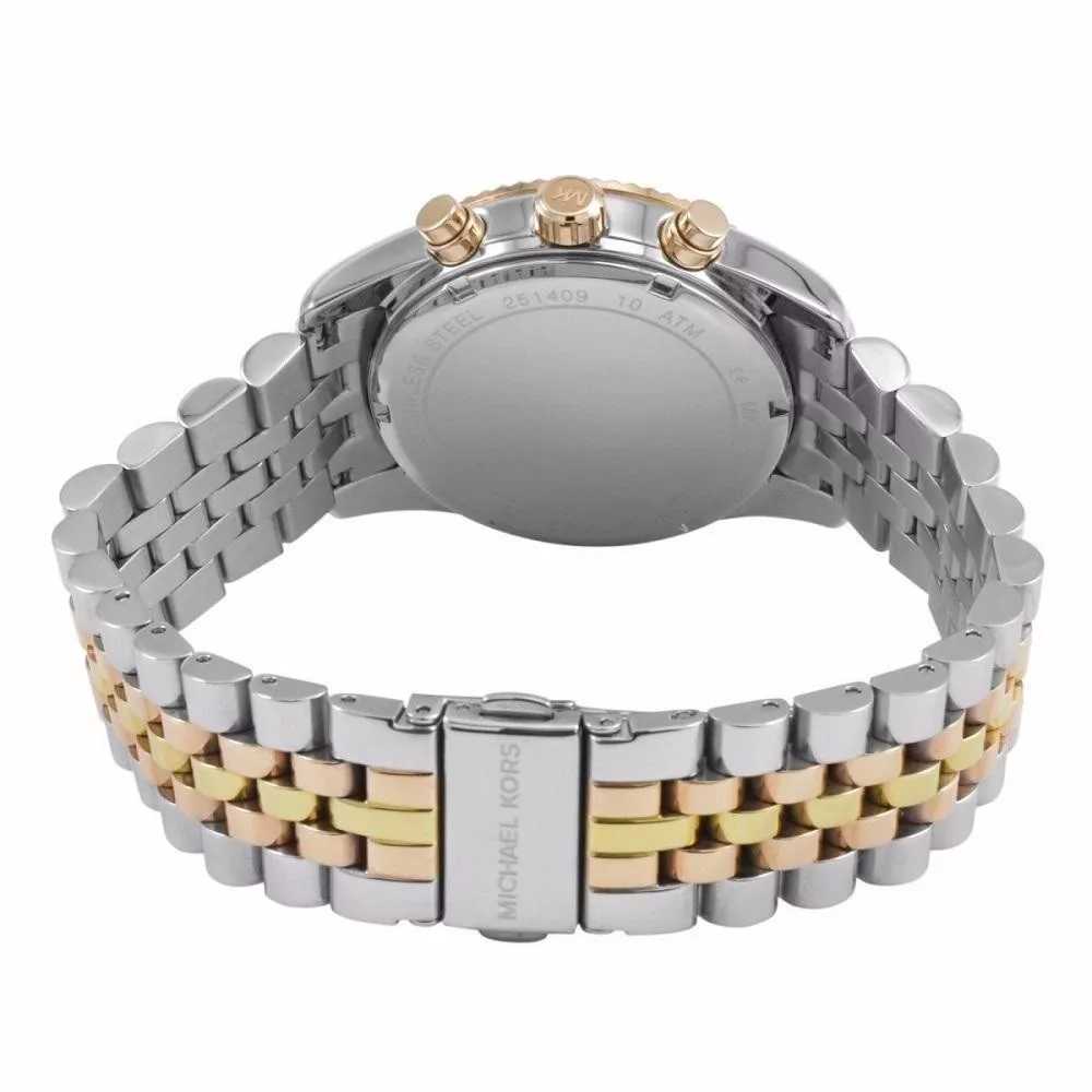 Michael Kors Lexington Women's 38mm Bracelet Watch - Three-Tone