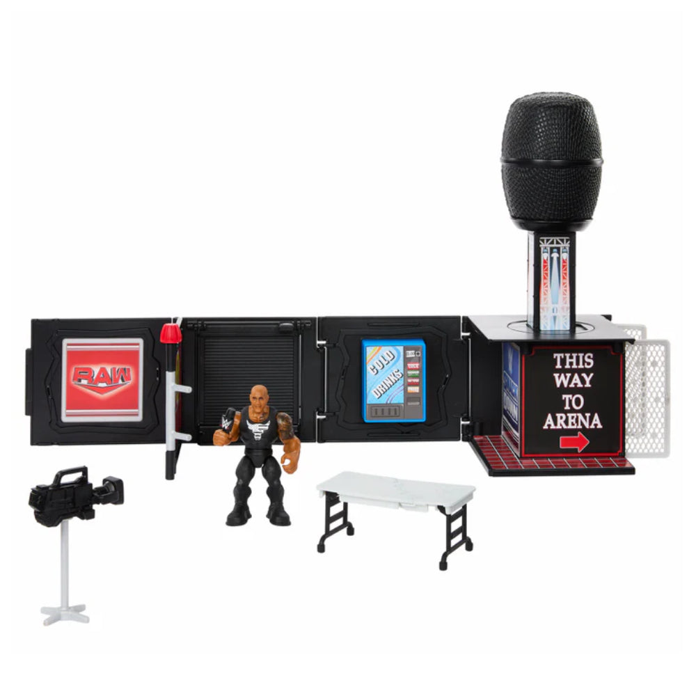 Wwe Final Boss Knuckle Crunchers Microphone Playset