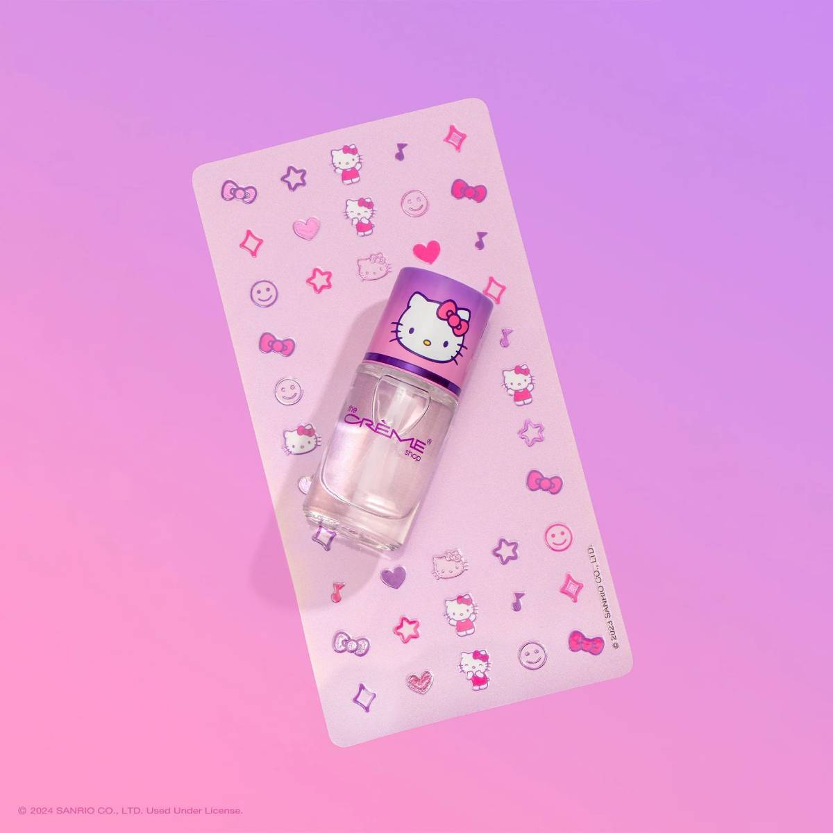 The Creme Shop X Sanrio X Hello Kitty 50 Nail Decals with Clear Polish