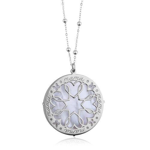 Tanya Moss Women's Mom Pendant - Sterling Silver - Curacao