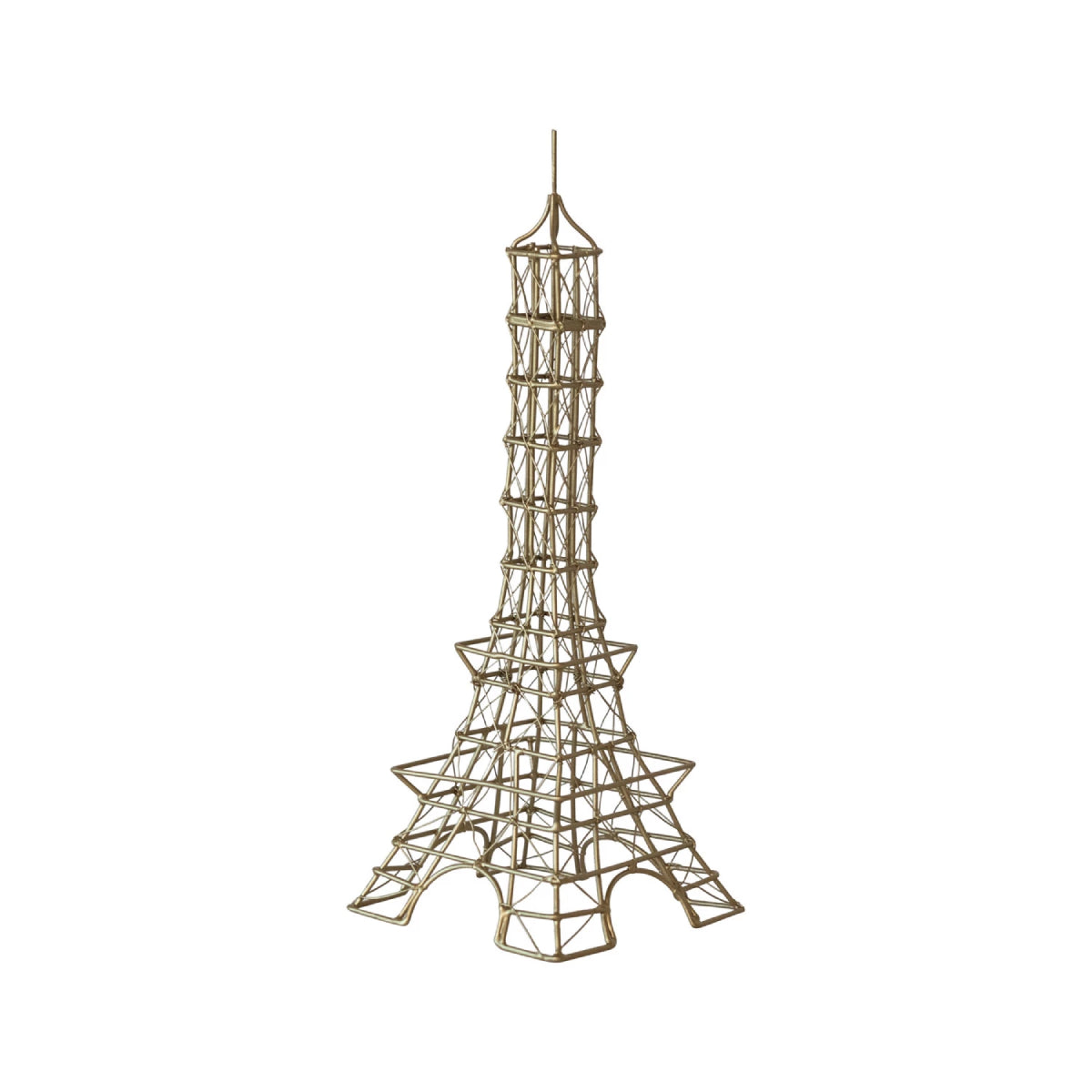 Creative Co-op Wire Eiffel Tower - Brass