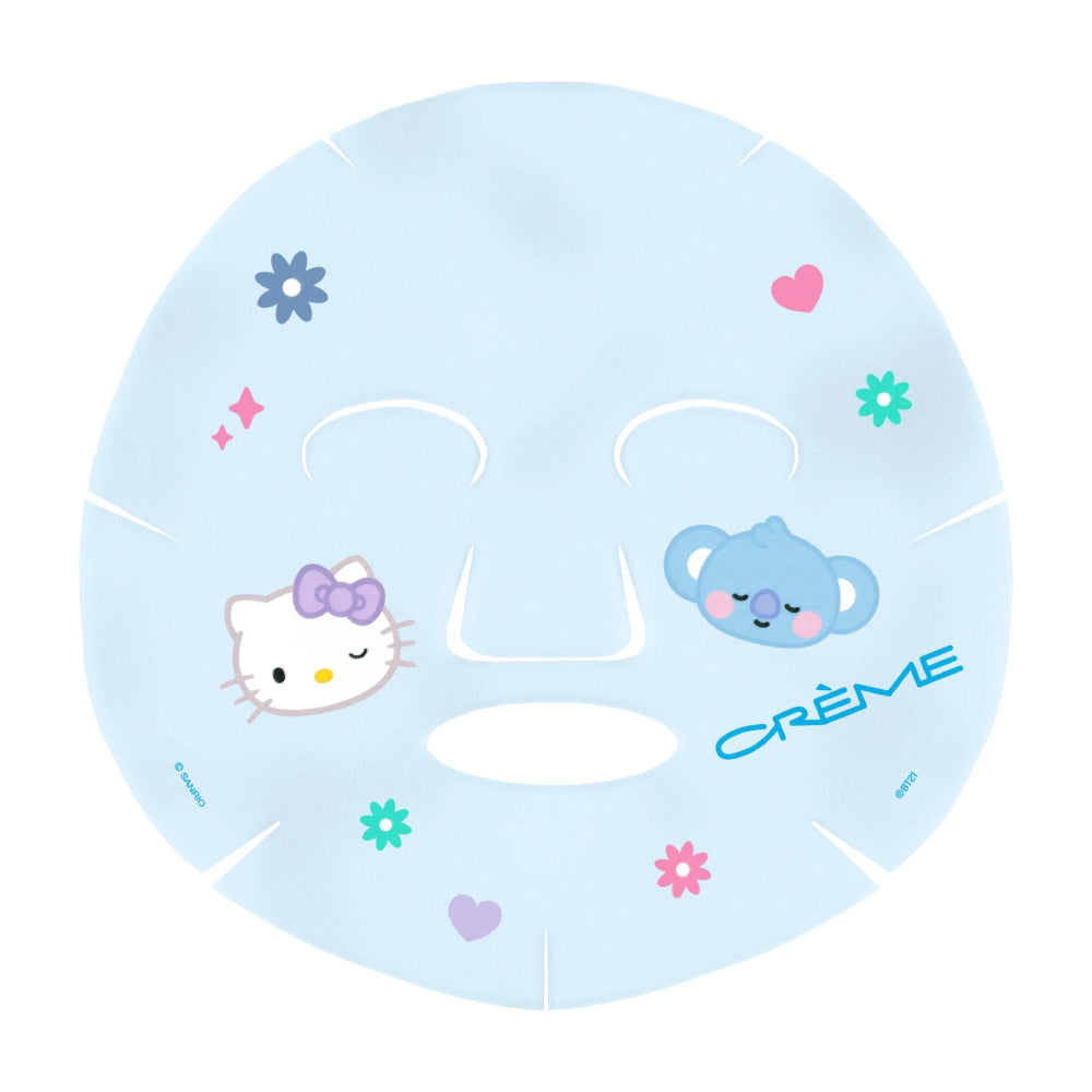 The Creme Shop X Hello Kitty x BT21 Youthful Glow Printed Essence Sheet Mask