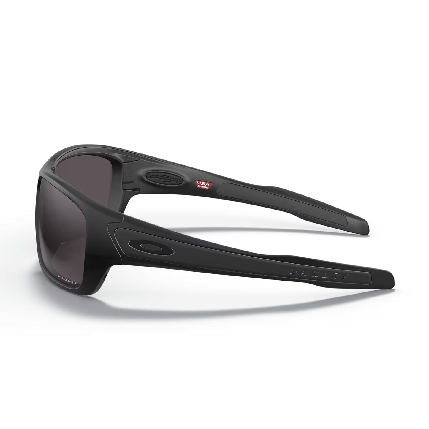 Oakley Turbine Men's Rectangle Sunglasses, Prizm Gray Polarized