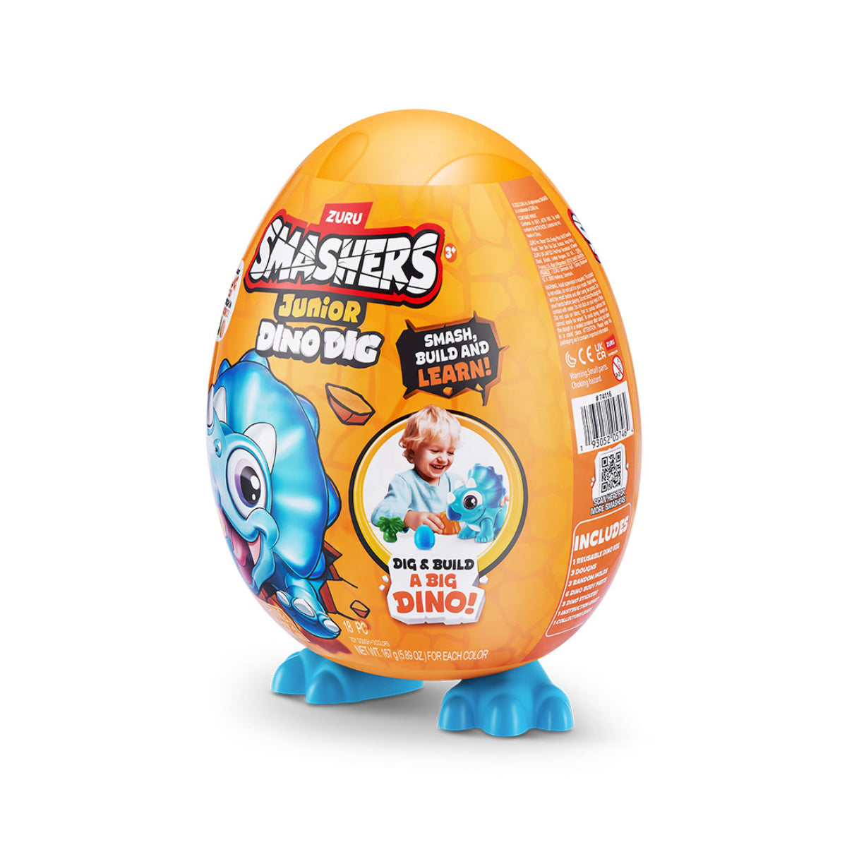 Smashers Junior Dino Dig Small Egg Building Toy - Assortment