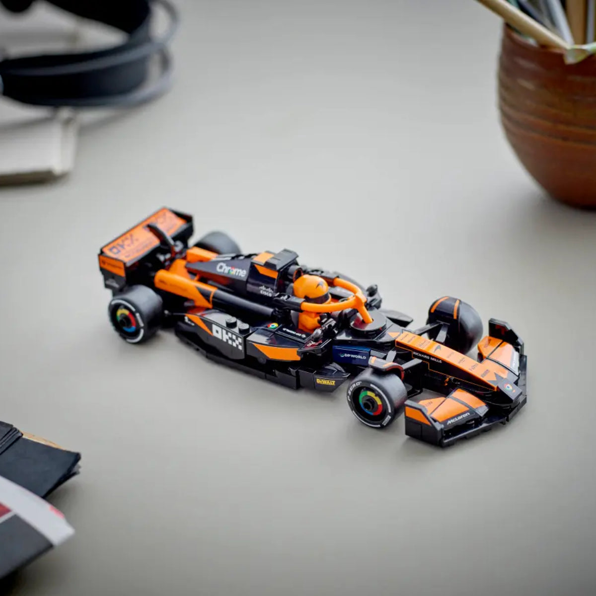LEGO Speed Champions McLaren F1 Team MCL38 Race Car Building Toy Set (269-Pieces)