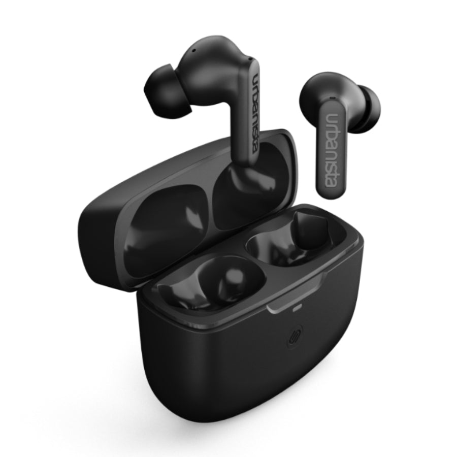 Urbanista 51537 Atlanta Noise-Canceling True Wireless Earbuds - Black
