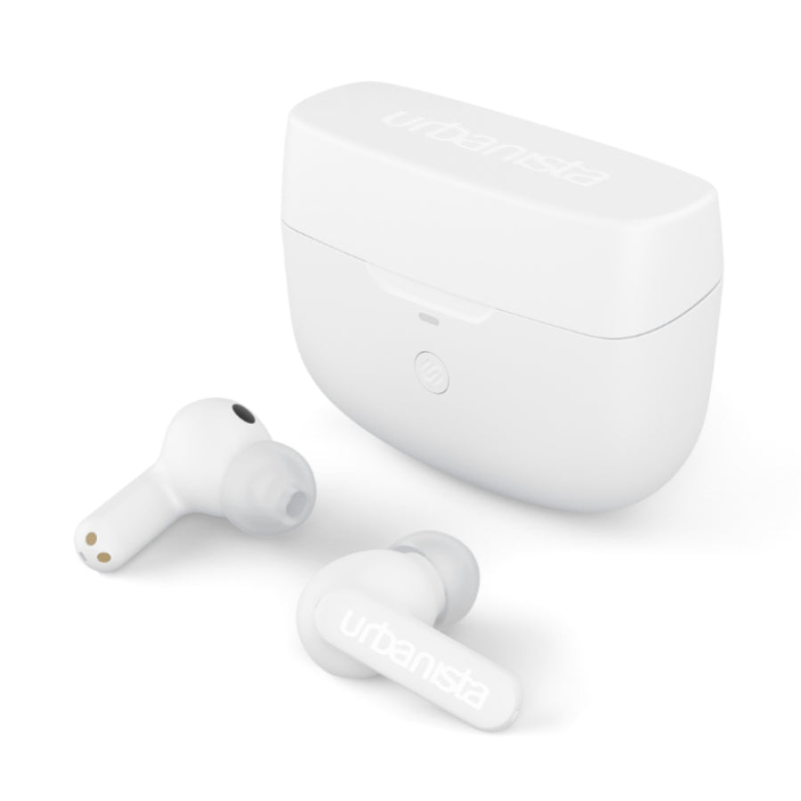 Urbanista 51538 Atlanta Noise-Canceling True Wireless Earbuds - White