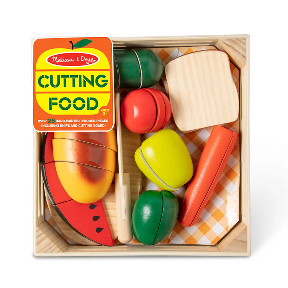 Melissa and Doug Cutting Food - Wooden Play Food