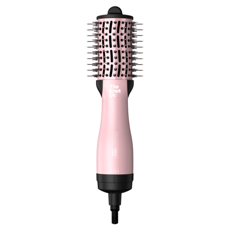 Conair InfinitiPRO The Knot Dr. All-in-One Compact Oval Dryer Brush - Pink