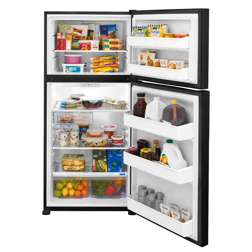 Frigidaire FFTR1835VB 18 cu. ft. Garage Ready Top Freezer Refrigerator - Black