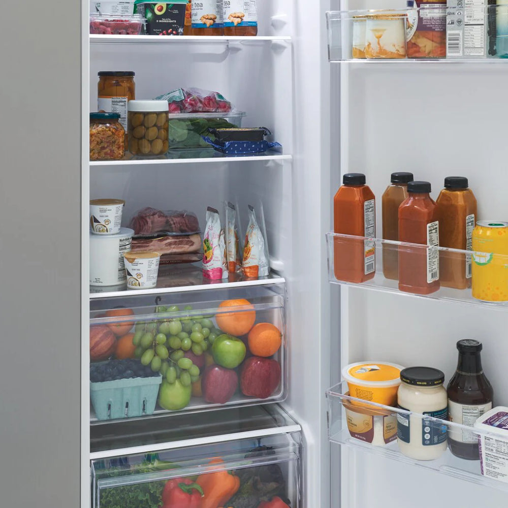 Frigidaire FRSG2115AV 21 cu. ft. Counter-Depth Side-by-Side Refrigerator - Silver