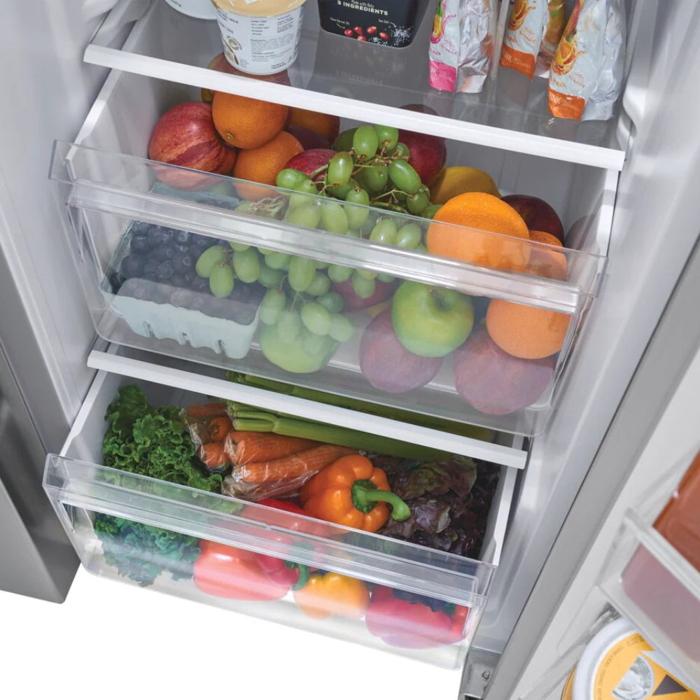 Frigidaire FRSG2115AV 21 cu. ft. Counter-Depth Side-by-Side Refrigerator - Silver