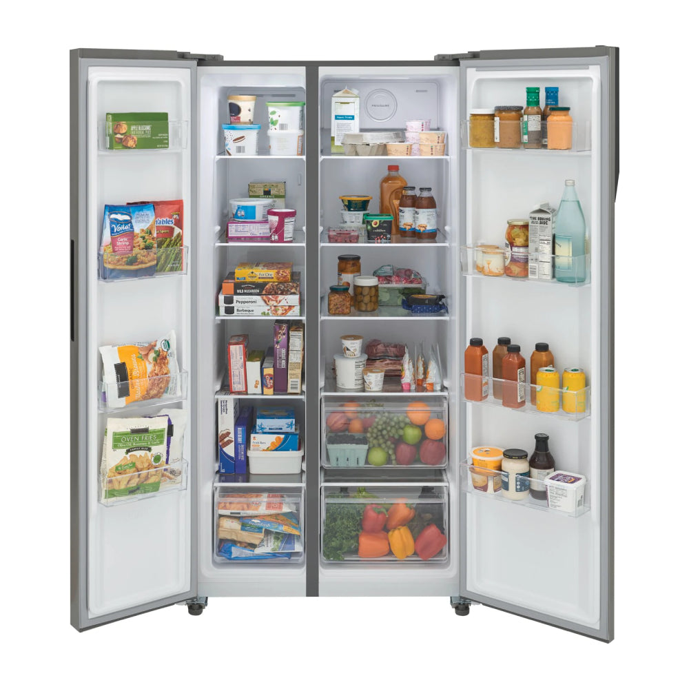 Frigidaire FRSG2115AV 21 cu. ft. Counter-Depth Side-by-Side Refrigerator - Silver
