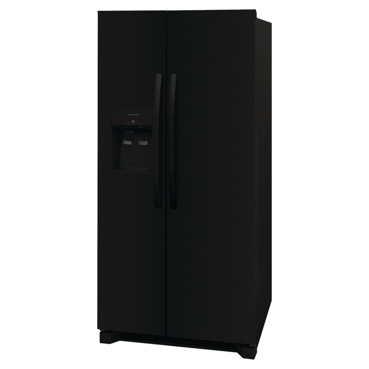 Frigidaire FRSS2323AB 22 cu. ft. Side-by-Side Refrigerator with EvenTemp Cooling System - Black