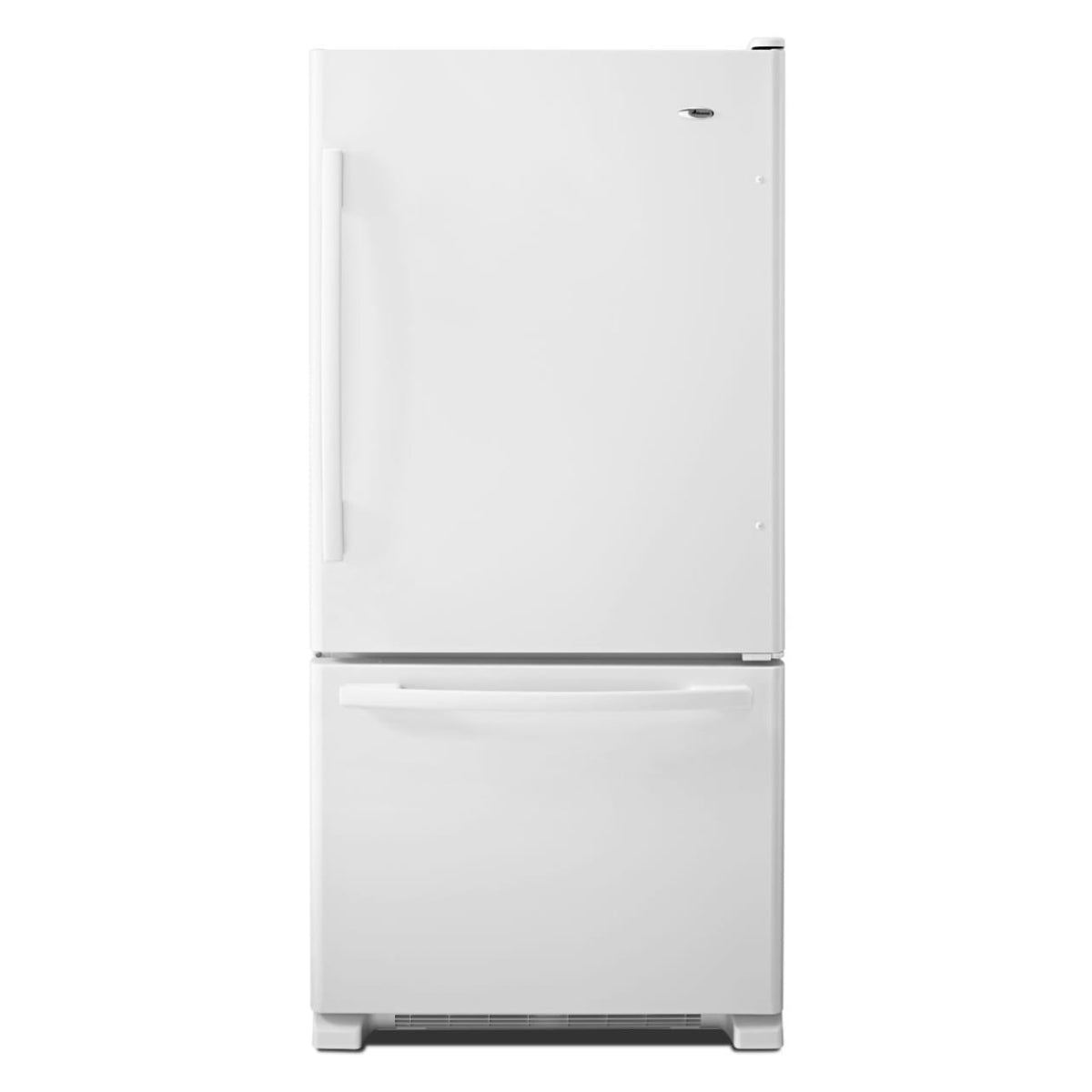 Amana 22 cu. ft. Bottom-Freezer Refrigerator with Spillsaver Glass Shelves