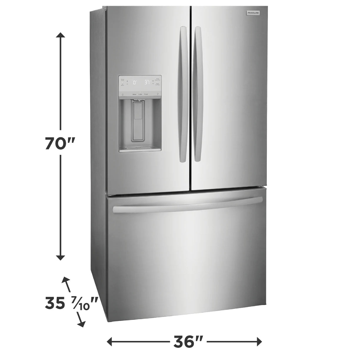 Frigidaire FRFS282LAF 28 cu. ft. French Door Refrigerator - Silver