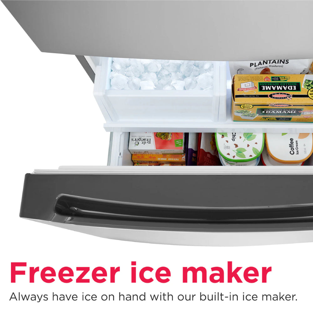 Frigidaire Gallery GRBN2012AF 20 cu. ft. Standard-Depth Bottom Freezer Refrigerator - Silver