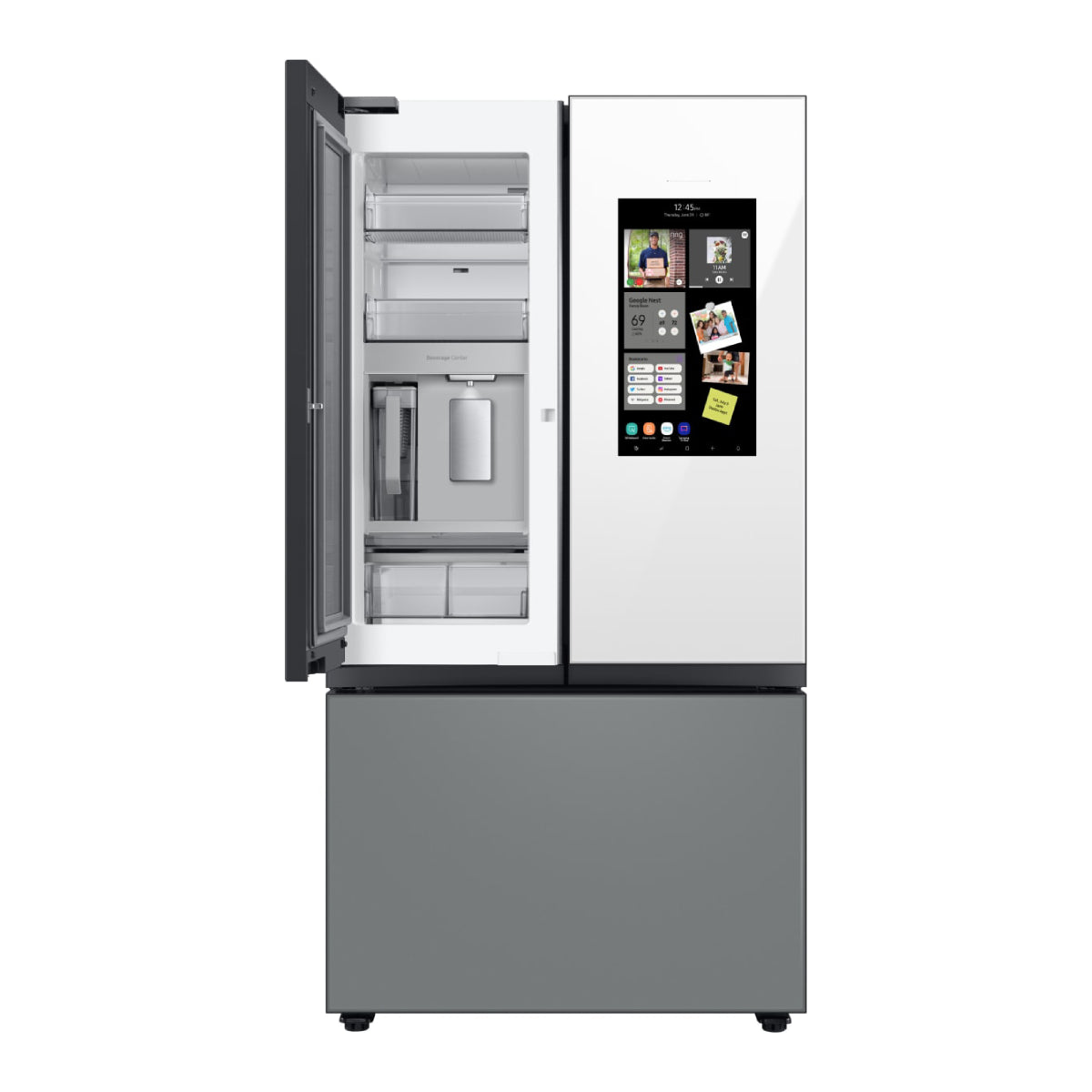 Samsung Bespoke RF30BB69006M 30 cu. ft. French Door Smart Refrigerator - Gray