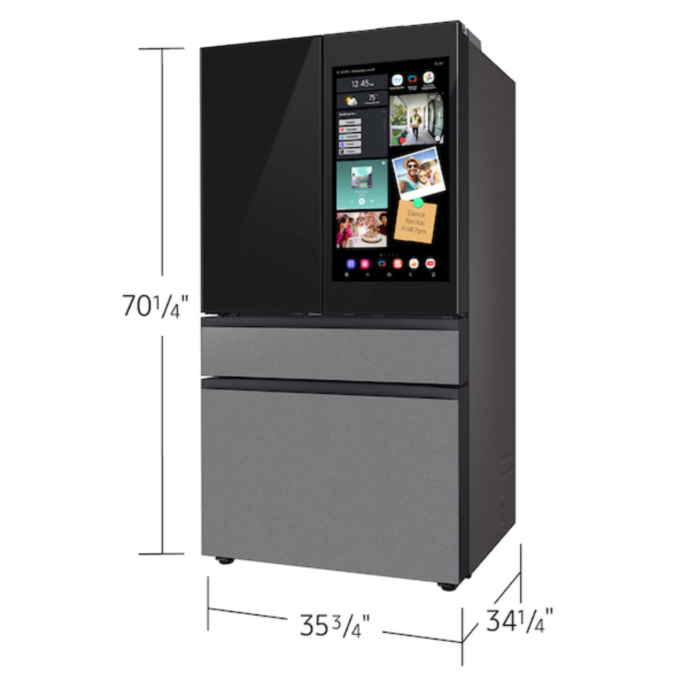 Samsung Bespoke 29 cu. ft. French Door Refrigerator with AI Family Hub