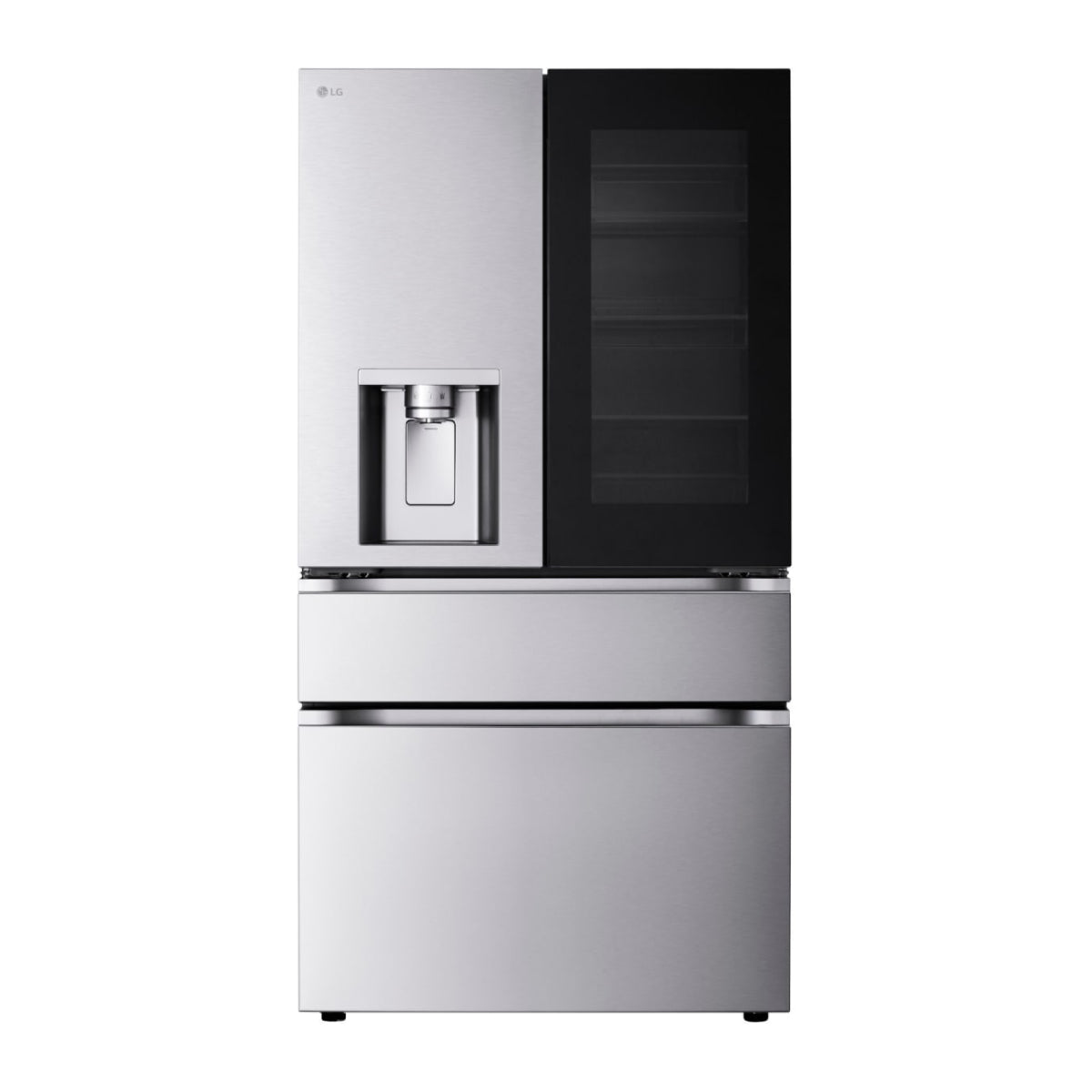 LG LF29S8365S 29 cu. ft. Smart InstaView Standard-Depth MAX French Door Refrigerator - Silver