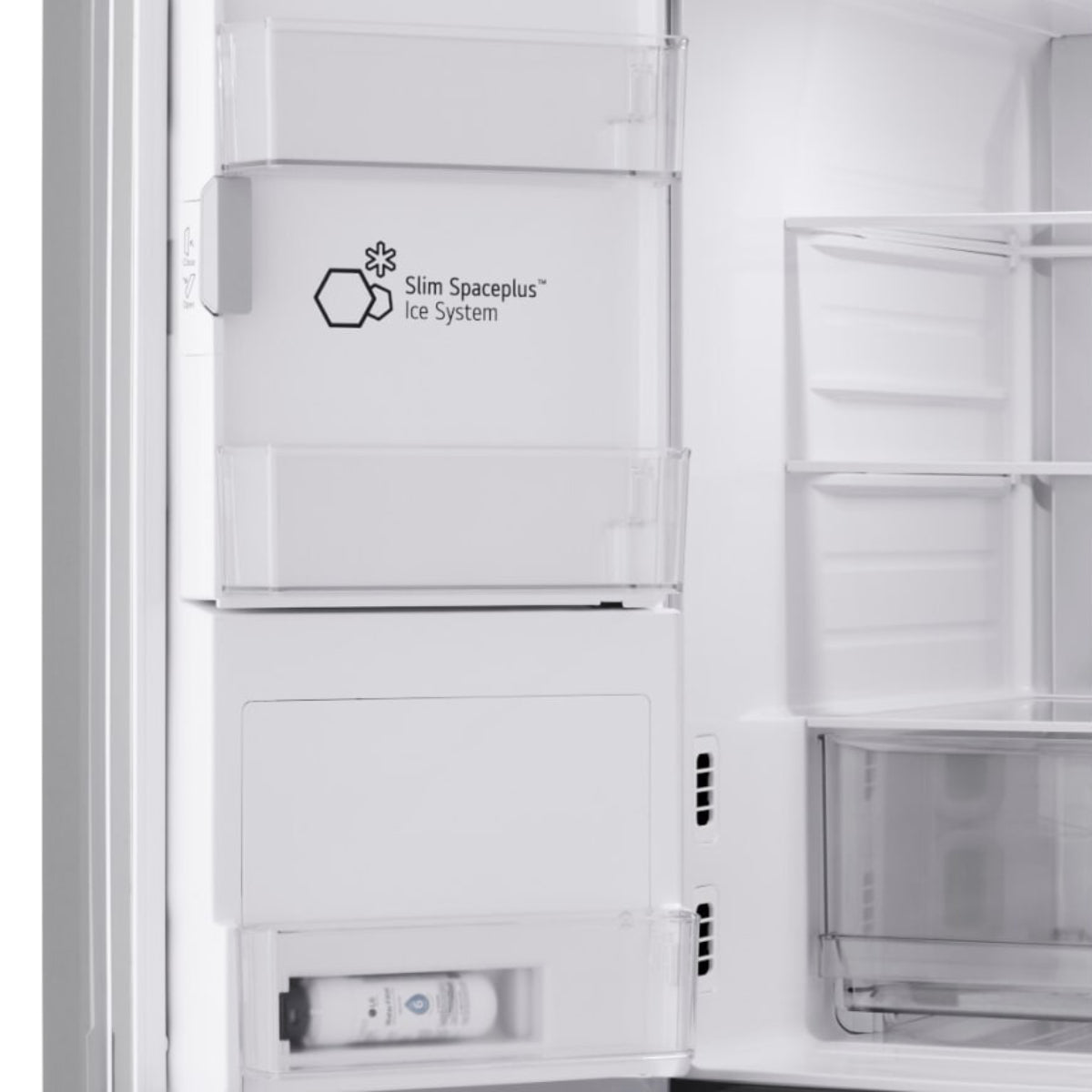 LG LF29S8365S 29 cu. ft. Smart InstaView Standard-Depth MAX French Door Refrigerator - Silver