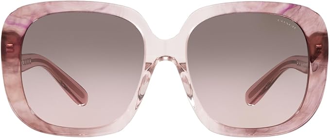 Coach 0HC8323U Ombre Sunglasses - Transparent Pink