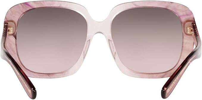 Coach 0HC8323U Ombre Sunglasses - Transparent Pink