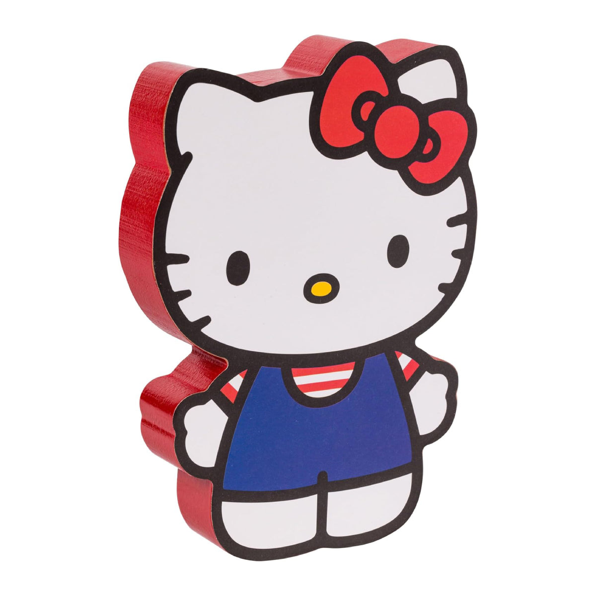 Sanrio Hello Kitty Patriotic Shine Die Cut Box Wall Sign - Multicolor