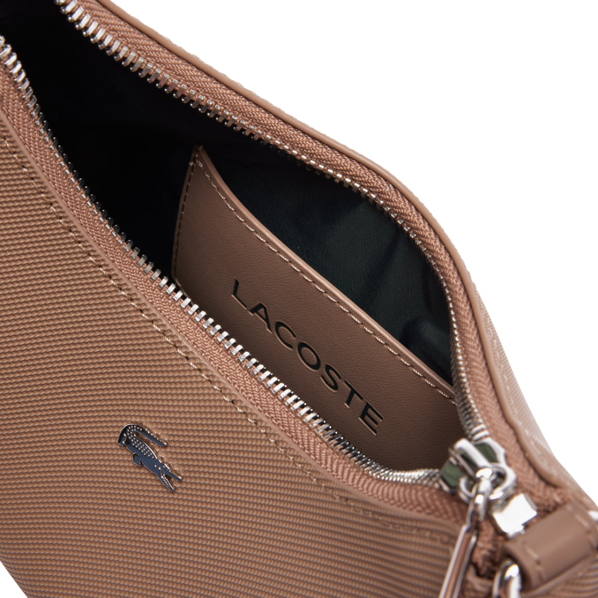 LACOSTE Women's Daily City Shoulder Bag - Taupe