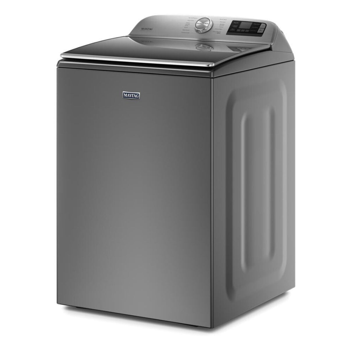 Maytag 5.3 cu. ft. Smart Top Load Washer with Extra Power - Gray