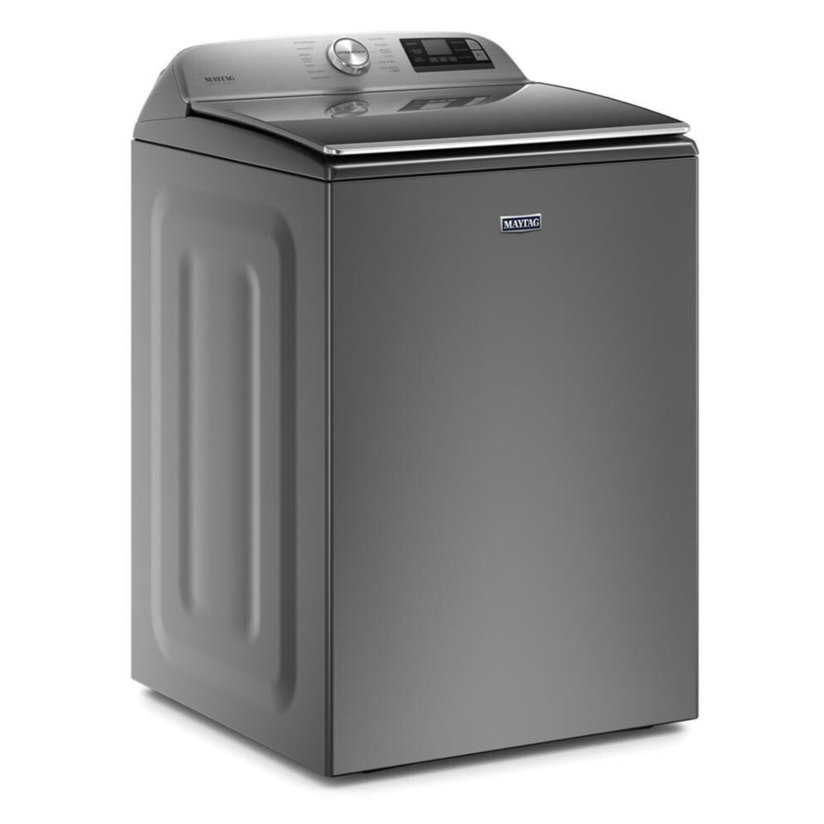 Maytag 5.3 cu. ft. Smart Top Load Washer with Extra Power - Gray