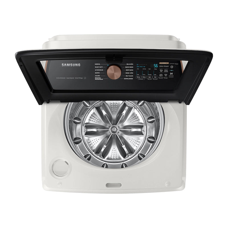 Samsung WA55CG7500AE 5.5 cu. ft. Top Load Washer with Auto Dispense System - White