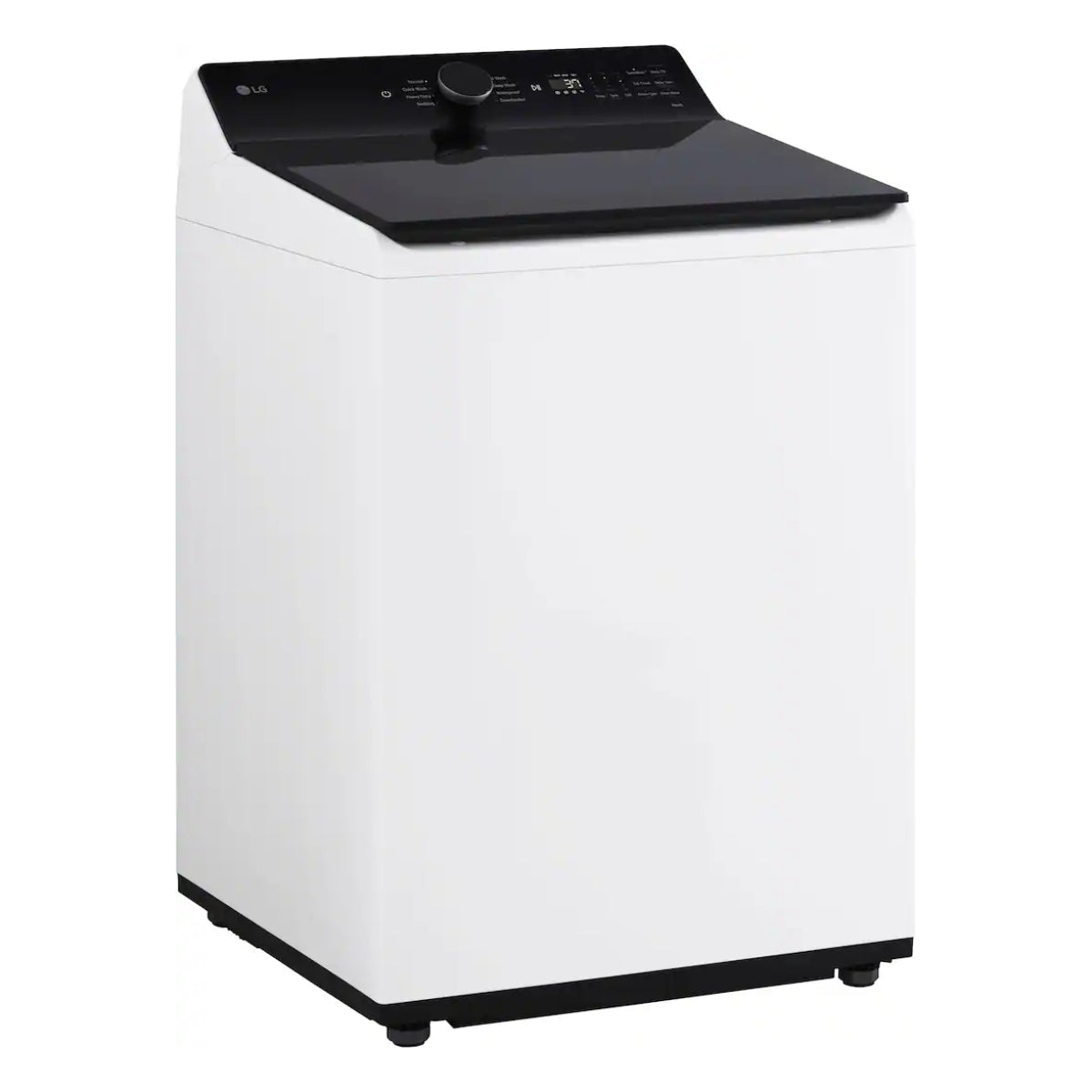 Bundle: LG 5.3 cu. ft. Smart Top Load Washer with 4-Way Agitator + 7.3 cu. ft. Smart Gas Dryer with Built-In Intelligence - White
