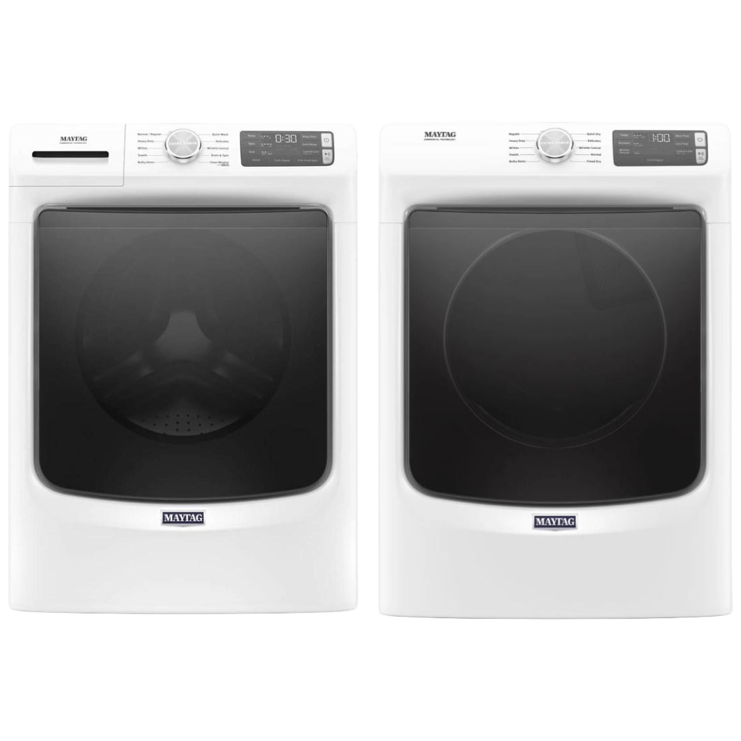 Bundle: Maytag MHW5630 4.5 cu. ft. Front Load Washer + Maytag MGD5630 7.3 cu. ft. Front Load Gas Dryer