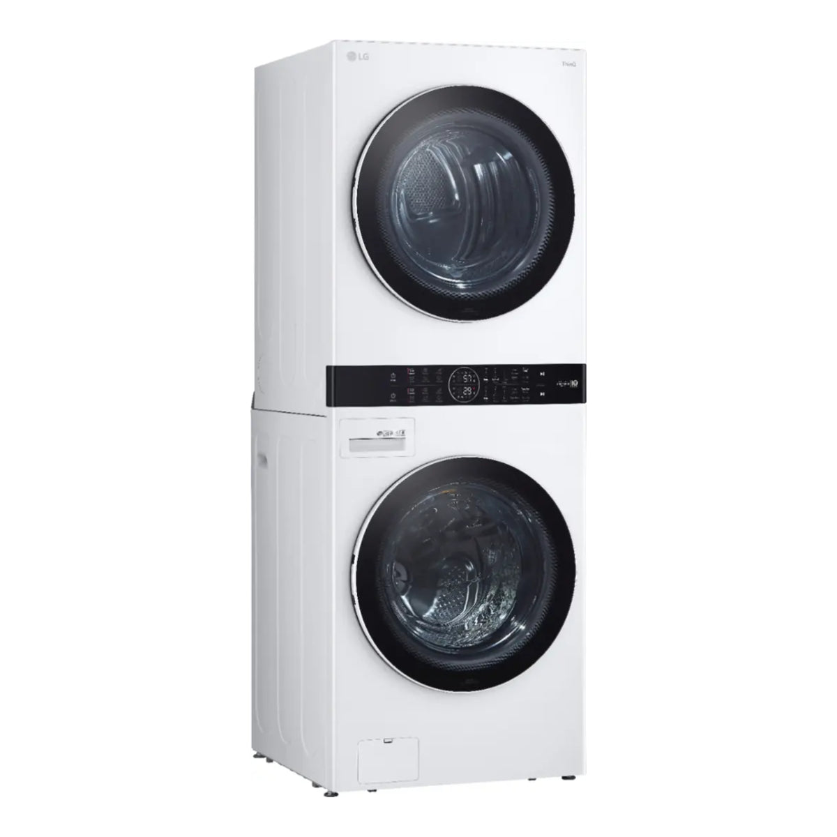LG WKGX201HWA Single Unit Front Load 4.5 cu. ft. Washer and 7.4 cu. ft. Gas Dryer - White