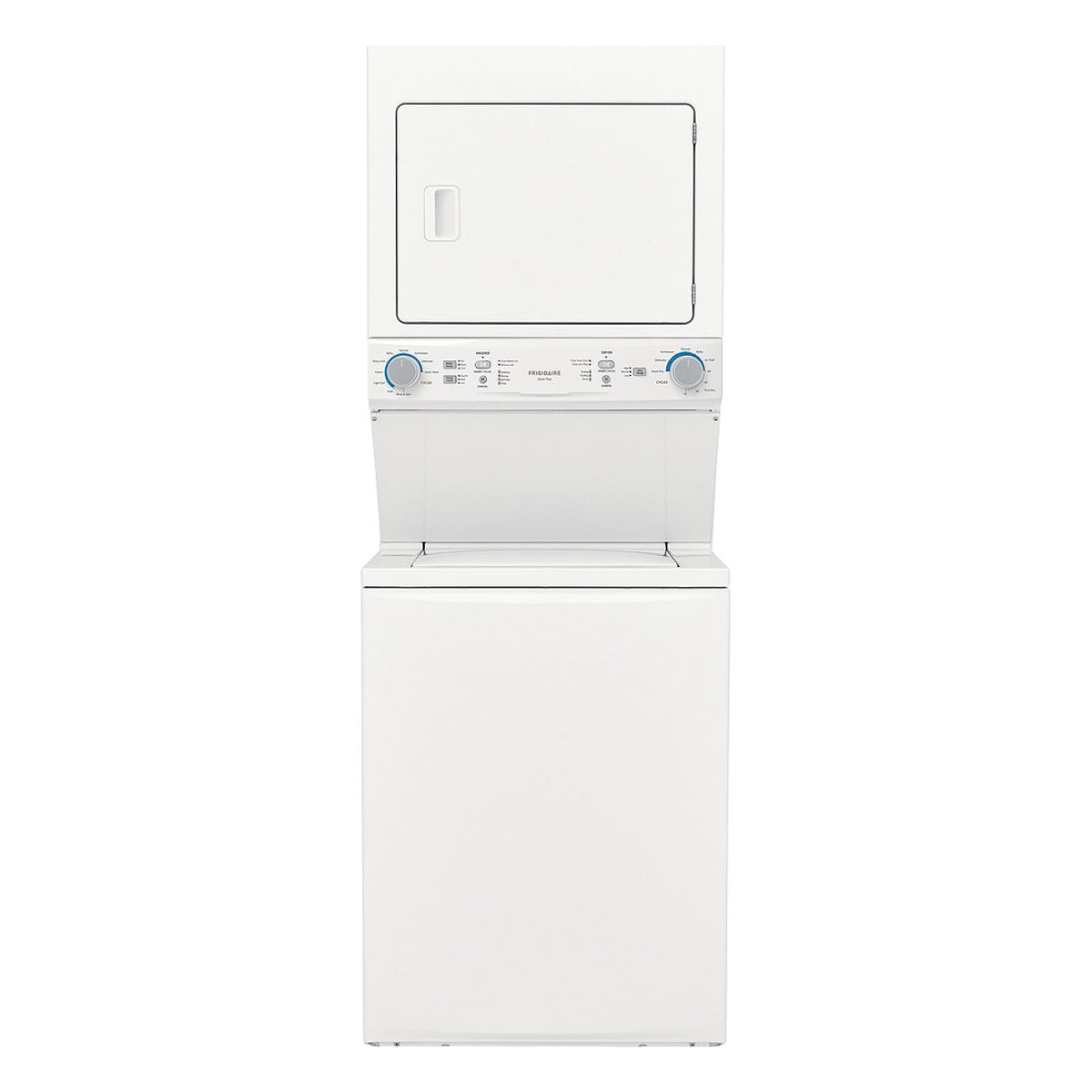 Frigidaire 3.9 & 5.5cf White Electric Laundry Center - Curacao