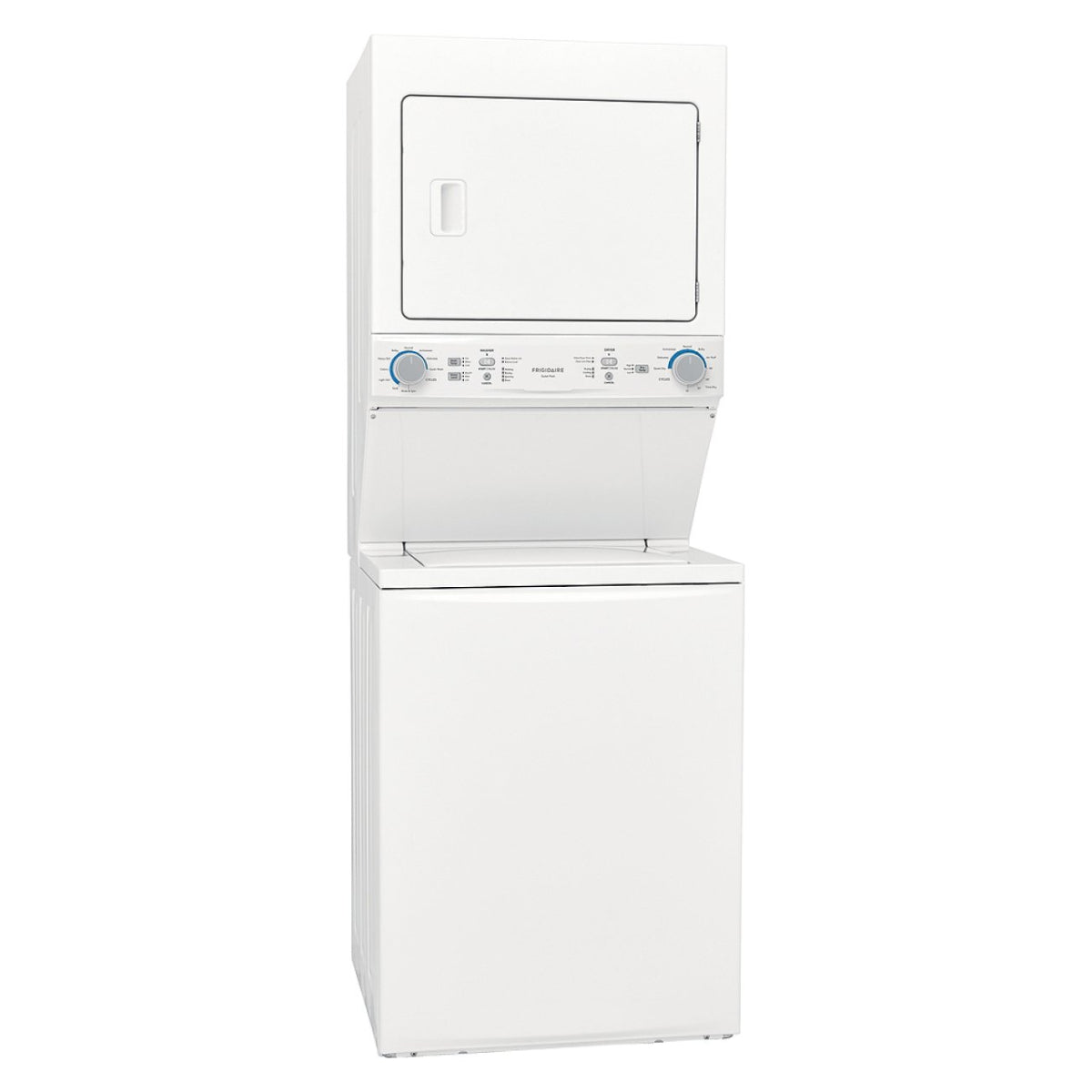 Frigidaire 3.9 & 5.5cf White Electric Laundry Center - Curacao