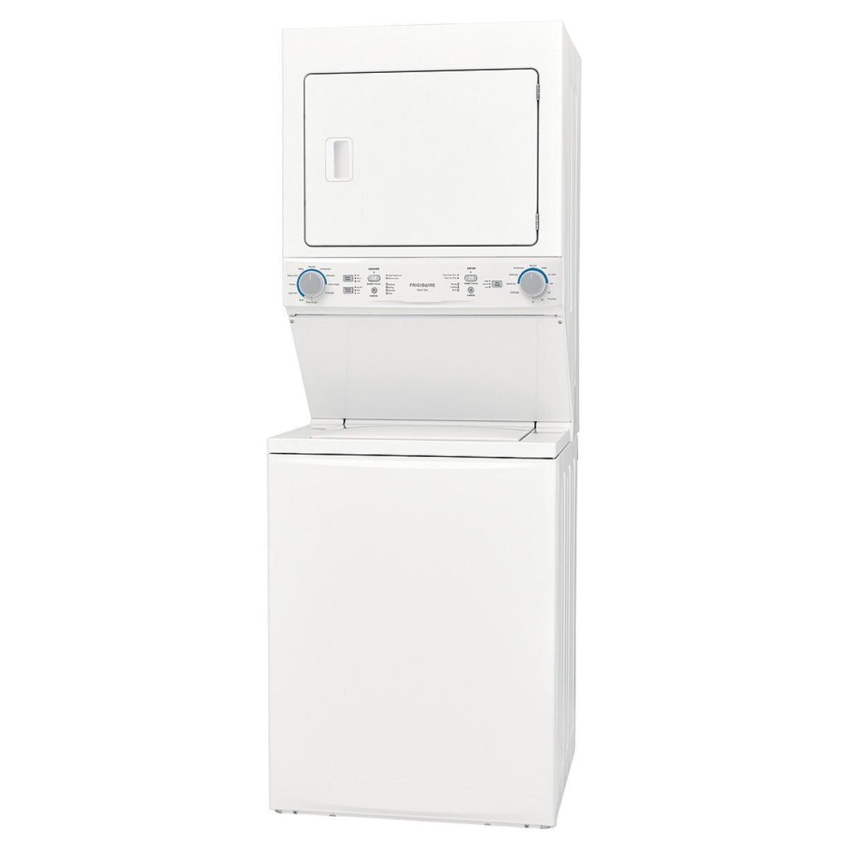 Frigidaire 3.9 & 5.5cf White Electric Laundry Center - Curacao